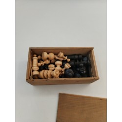 Ancien Jeux d'échecs style REGENCE Jeu Échec Reine 9 Old REGENCY chess set