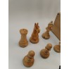 Ancien Jeu D'échecs Staunton Jeux Échec Billes De Verre Antique Chess Set Échecs