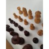 Jeux D'échecs Staunton Bois Feutrine Jeu Échec Échecs Chess Set Game Boite