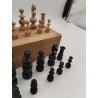 Ancien Jeux d'échecs style REGENCE Jeu Échec Reine 6,8 Old REGENCY chess set