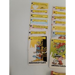 1995 JEU de CARTE 7 FAMILLES ASTERIX Jean Brunet France Cartes Uderzo Jeux