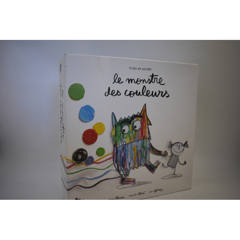 Le monstre des couleurs Purple brain le jeu de société jeux devir as d'or