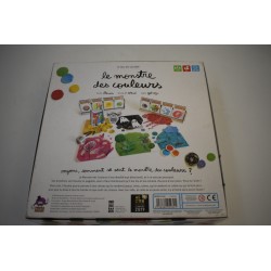 Le monstre des couleurs Purple brain le jeu de société jeux devir as d'or