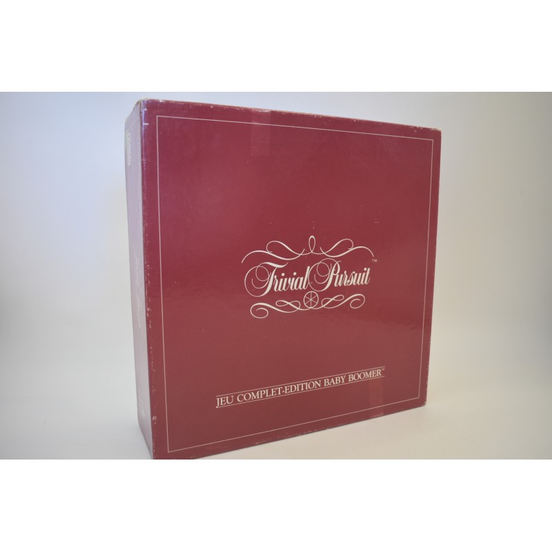 Trivial Pursuit jeu complet edition baby boomer 1986 jeux de société parker horn abbot