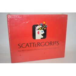 Scattergories 1989 NEUF un mot pour chaque catégorie Jeu de société Mb jeux