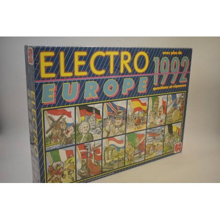 Electro Europe 1992 jumbo jeu de société jeux électronique vintage