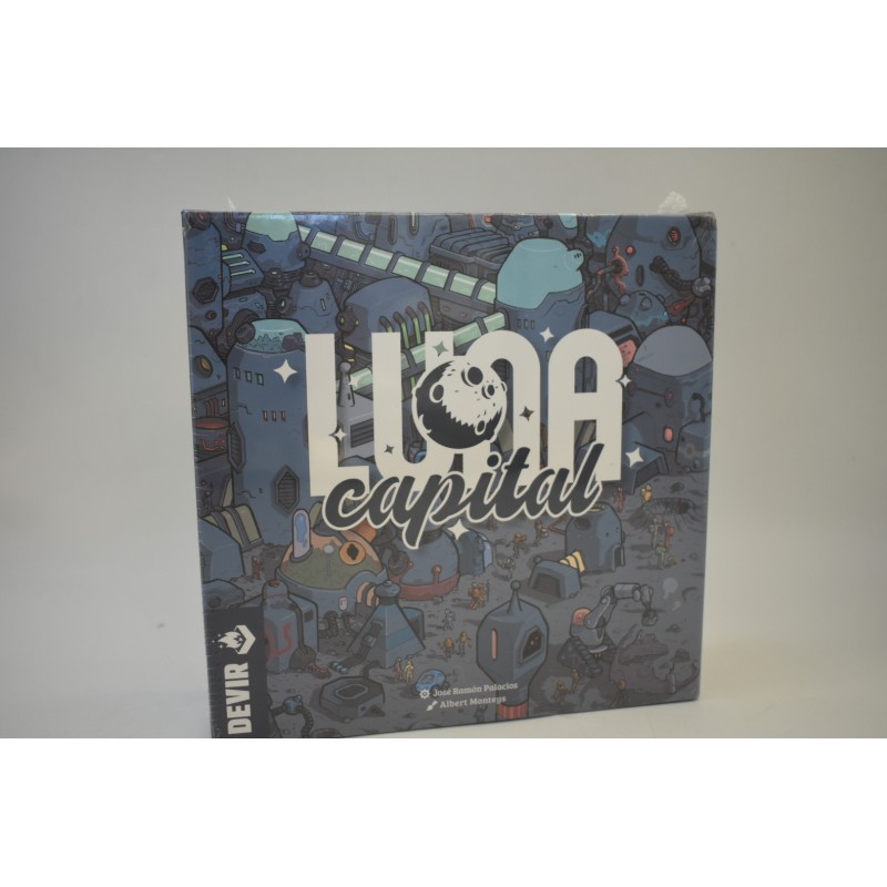 Luna Capital Edition Devir jeu de société jeux lune