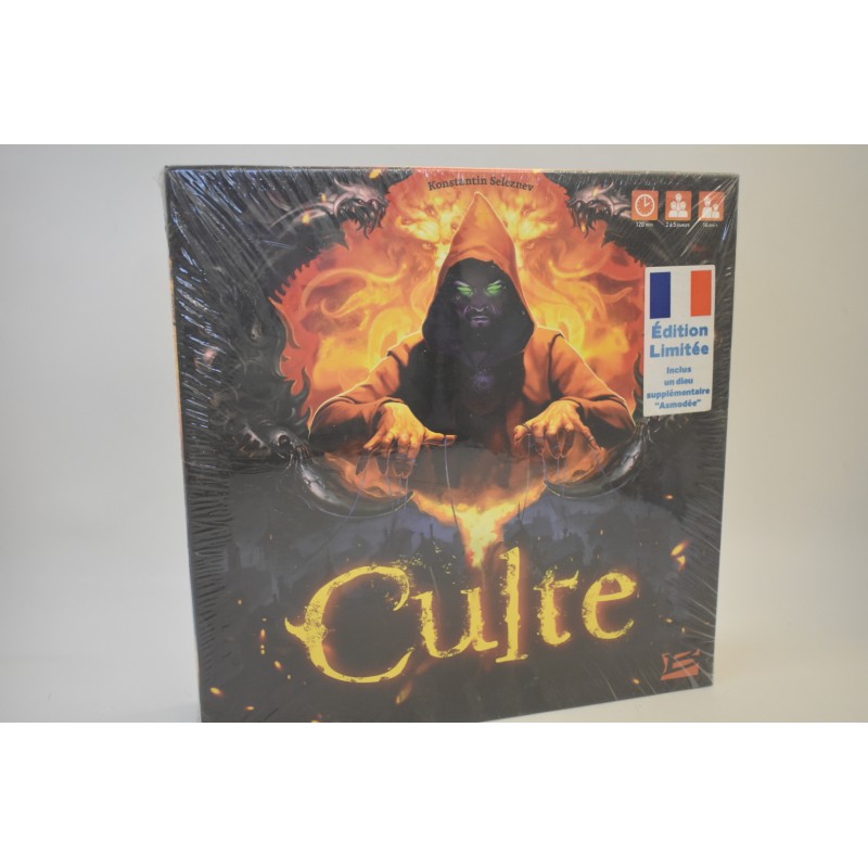 Culte neuf edition Bragelonne jeu de société asmodée dieu igrology