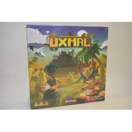 Uxmal edition blue orange jeu de société jeux pyramide incas