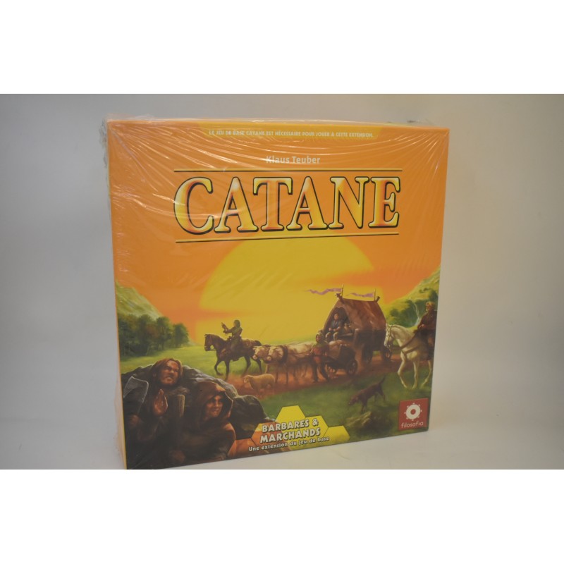 Catane barbares et marchands extension jeu de base jeux de société Catan