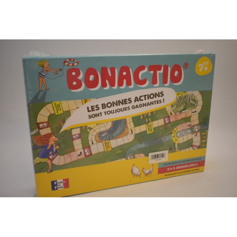 Bonactio les bonnes actions sont toujours gagnantes ! Jeu jipebo jeux de société