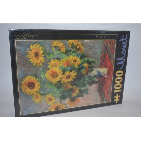 Monnet claude Bouquet of sunflowers Neuf puzzle 1000 jeu de société jeux puzzles