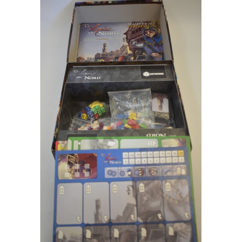 La Venise du Nord Edition Asyncron jeu de société jeux marchands bourgeois