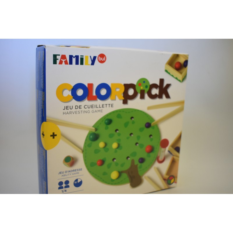 Color Pick Family bul Oxybul fnac eveil et jeux jeu de société bois