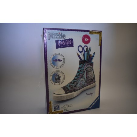 Sneaker Girly Girl Edition Puzzle 3D Ravensburger 108 jeu jouet