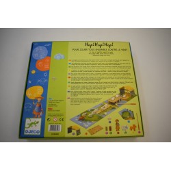 Hop ! Hop ! Hop ! Edition Djeco jeu de société jeux de coopération bergerie