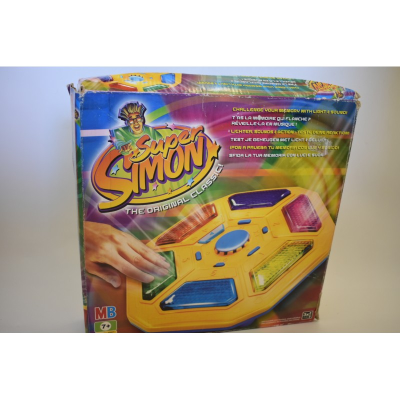 Super Simon The Original Classic ! Jeu de société Electronique Edition Mb Jeux Hasbro