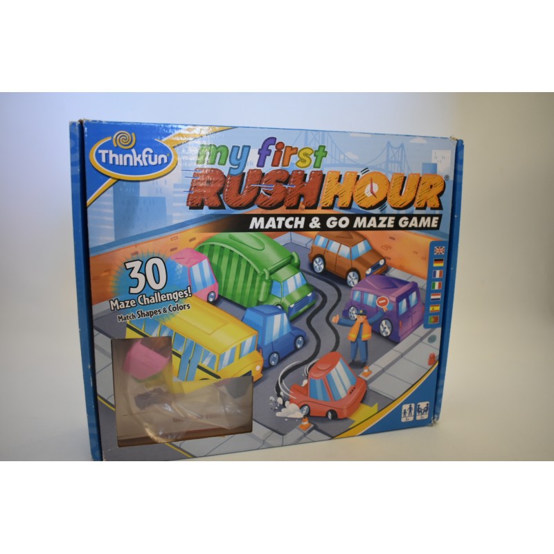 Rush Hour my first edition Thinkfun match & go maze game jeu de société jeux labyrinthe