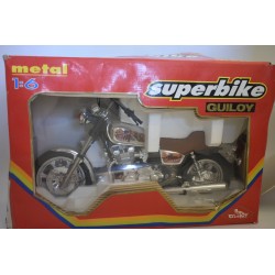 Yamaha Custom New York 16247 Superbike Guiloy 1:6 Metal véhicule moto jouet collection