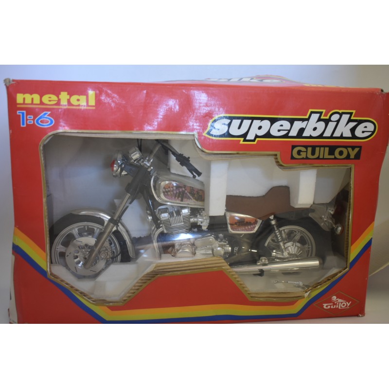 Yamaha Custom New York 16247 Superbike Guiloy 1:6 Metal véhicule moto jouet collection