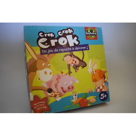 Crok Crok Crok Edition Bioviva un jeu de rapidité a dévorer jeux éducatif