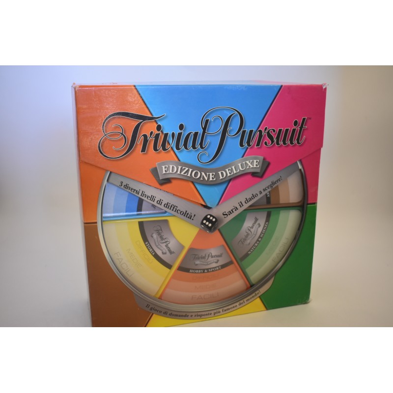 Trivial Pursuit Edizione Deluxe Edition parker jeu de société jeux Italien