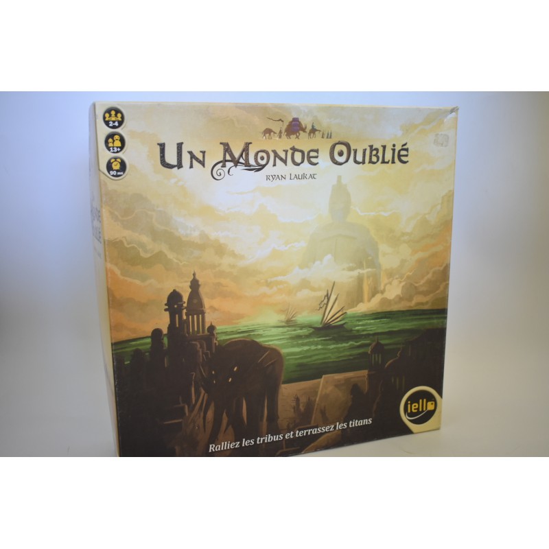 Un monde oublié Edition Iello Tribus Titans jeu de société jeux Asmodee
