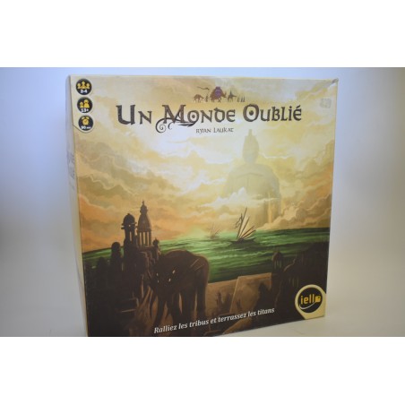 Un monde oublié Edition Iello Tribus Titans jeu de société jeux Asmodee