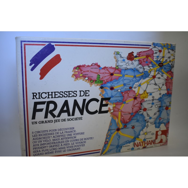 Richesses de France un grand jeu de société jeux nathan