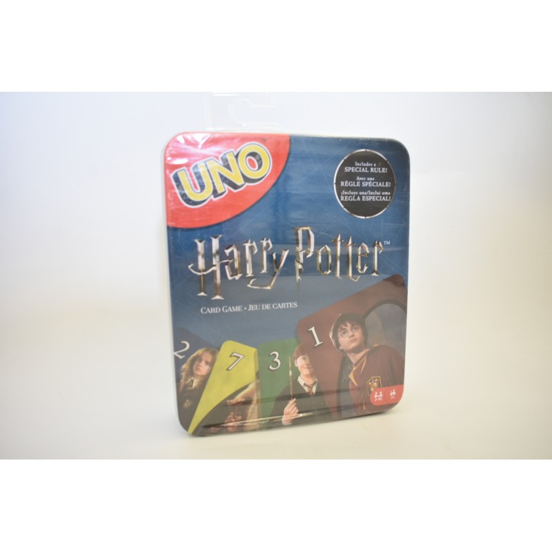 Uno Edition Harry Potter Boite métal jeu de cartes règle spéciale Mattel