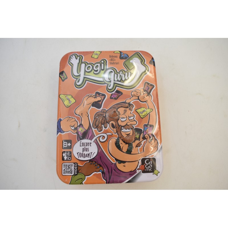 Yogi Guru Edition gigamic jeu de société jeux de cartes twister yoga carte