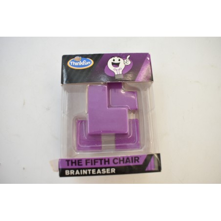 The Fifth chair brainteaser Edition Thinkfun jeu de société jeux logique casse tête