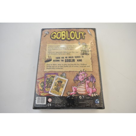 Goblout the dégoblinade Edition Exod Games Arthur Viennot jeu de société jeux