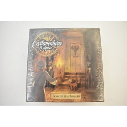 Cartaventura Odyssée Le secret des pharaons Edition Blam ! jeu de société jeux de cartes blackrock games