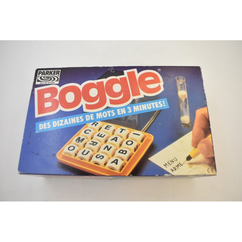Boggle 1985 tonka Edition Parker jeu de société jeux lettres
