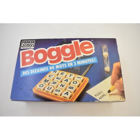 Boggle 1985 tonka Edition Parker jeu de société jeux lettres