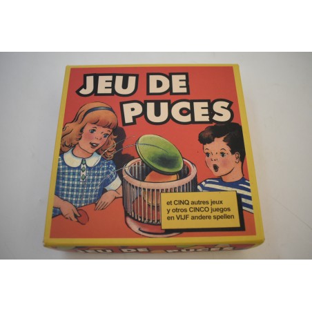 Jeu de puces la pulga jeu de société réédition années 60 cinq variantes jeux