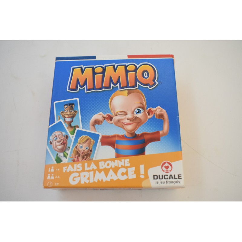 Mimiq Fais la bonne grimace Ducale le jeu francais jeux de société cartes