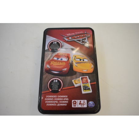 Dominos Disney Pixar Cars 3 jeu de société spin master jeux domino