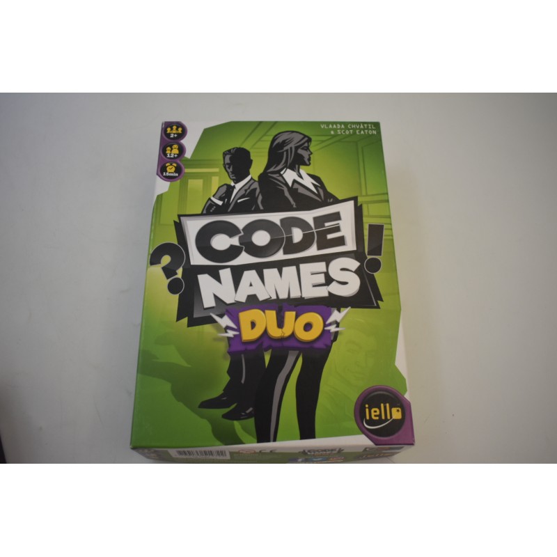 Code Names duo ! Edition Iello jeu de société jeux coopératif