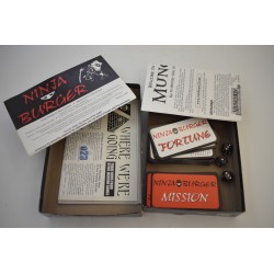 Ninja Burger Edition Steve Jackson Games jeu de société