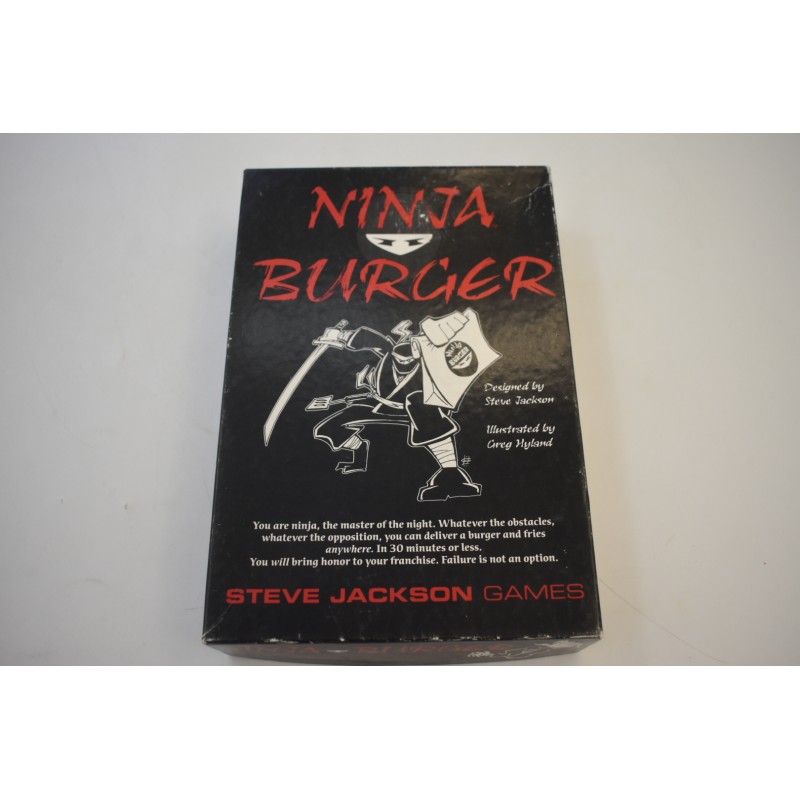 Ninja Burger Edition Steve Jackson Games jeu de société
