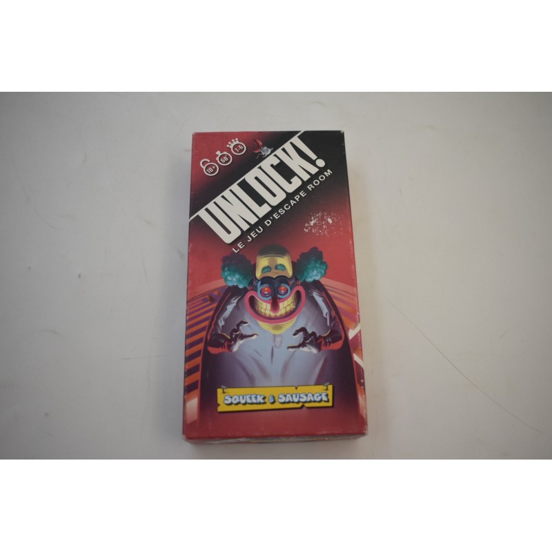 Unlock le jeu d'escape room Squeek & sausage Edition space cowboys jeu de société jeux