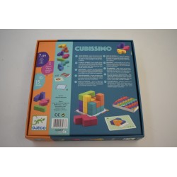 Cubissimo edition djeco jeu de patience jeux de société tetris cube logique casse tete