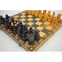 Jeu d'échecs jeux de société Echec bois classique original coffret plateau échiquier