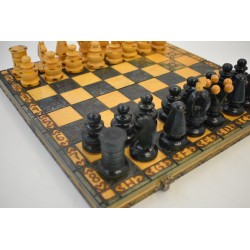 Jeu d'échecs jeux de société Echec bois classique original coffret plateau échiquier