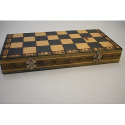 Jeu d'échecs jeux de société Echec bois classique original coffret plateau échiquier