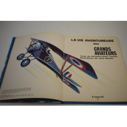 La vie aventureuse des Grands Aviateurs 1973 edition Touret livre