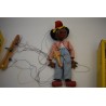 Pelham Puppets sm minstrel marionnette ancienne menestrel troubadoursjouet vintage poupée