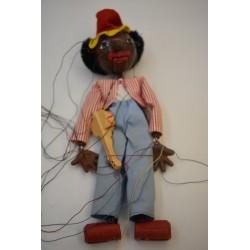 Pelham Puppets sm minstrel marionnette ancienne menestrel troubadoursjouet vintage poupée